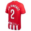 Camisola Atlético Madrid J.M. Gimenez 2 Homen Equipamento 1ª 23/24